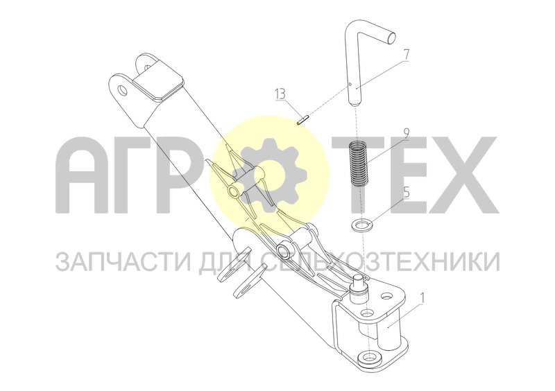 Чертеж Опора (2.04.01.000)